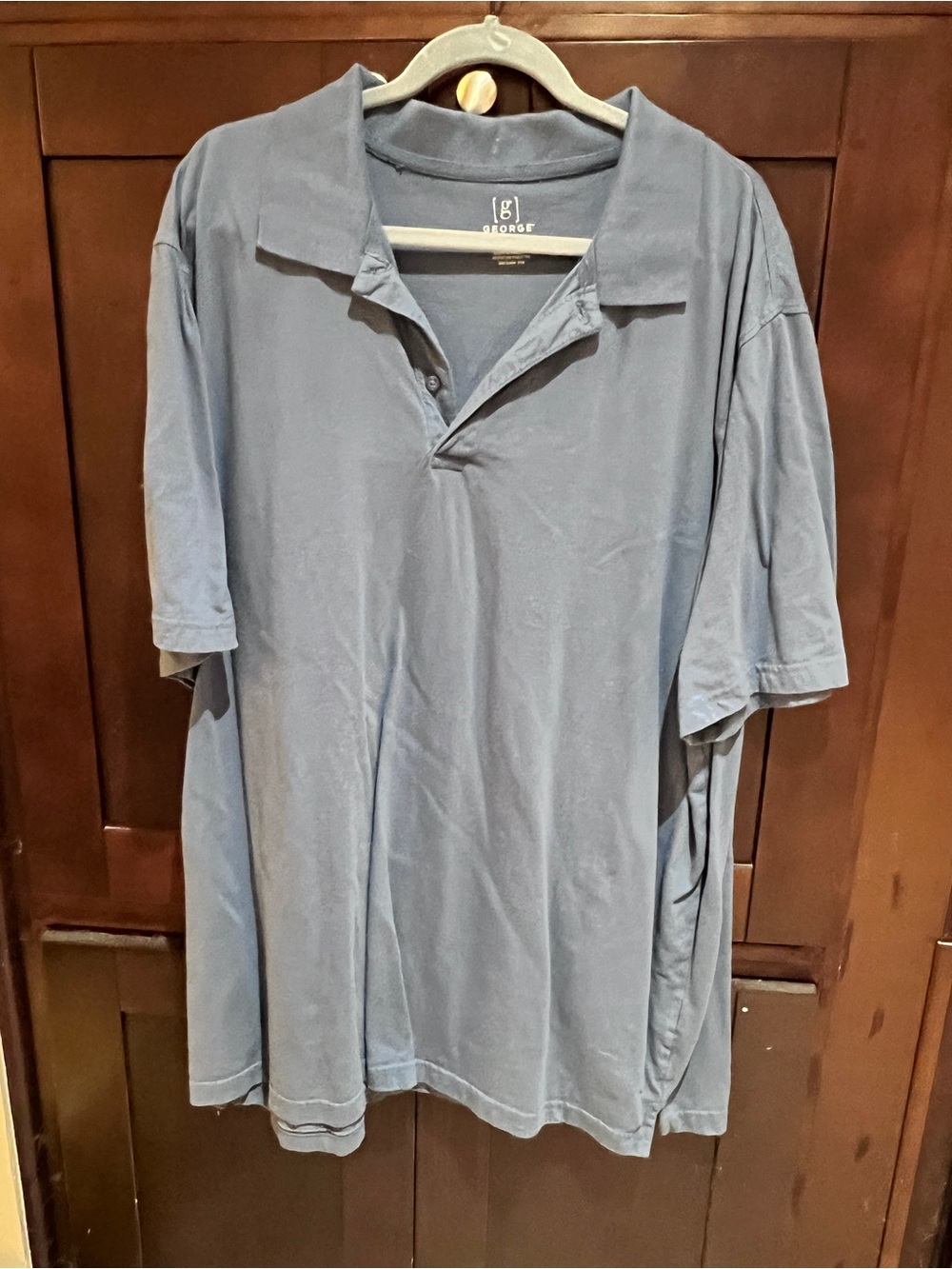 George Men’s 3xl Blue Polo Shirt